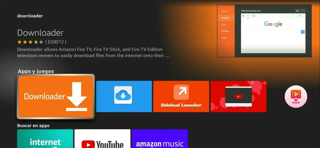 downloader dixmax fire tv
